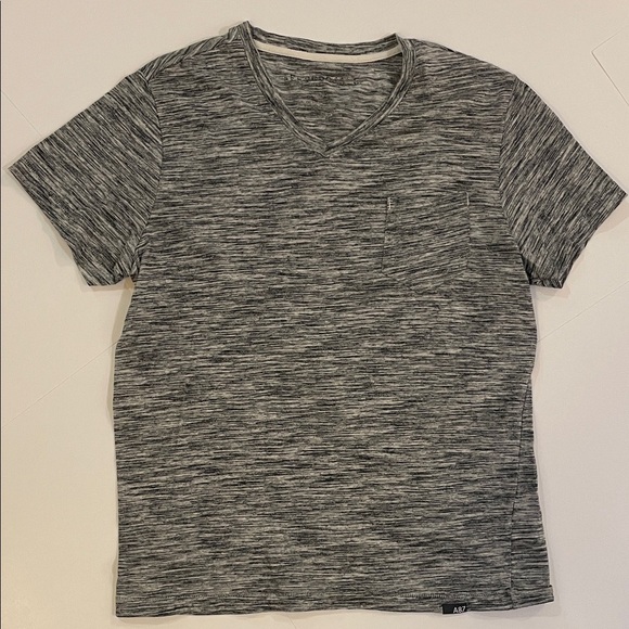 Aeropostale Other - Mens Aeropostale Black and Gray V-Neck T-Shirt Size Large